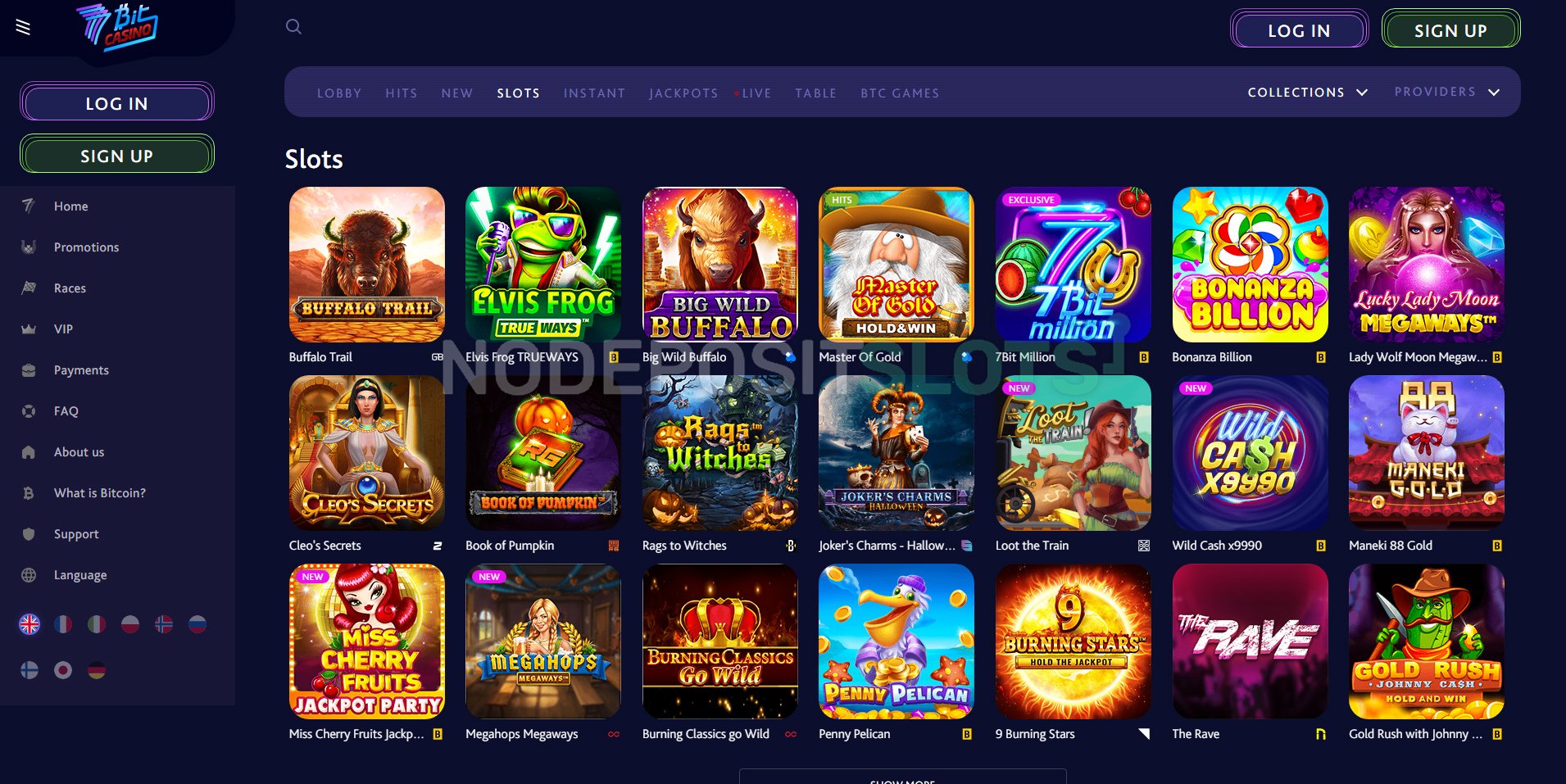 7Bit casino slots